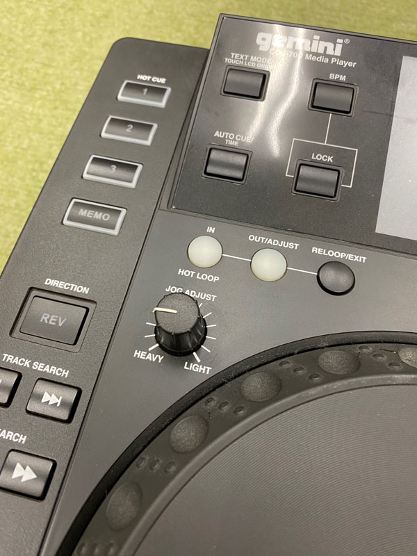 中古ジャンク品】gemini/CDJ/CDJ-700 -DJ機材アナログレコード専門店