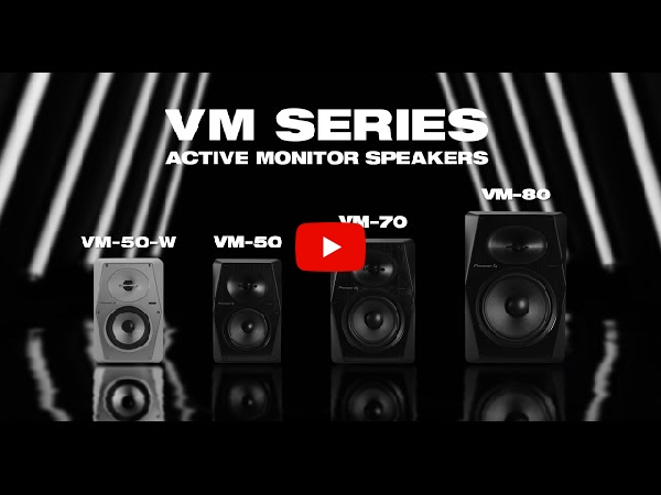 VM-80】Pioneer DJのモニタースピーカーのVM-80ご紹介です。