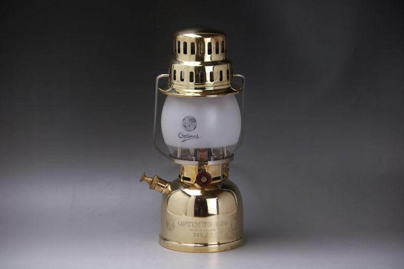 Optimus 930 Brass GOLD kerosene lantern Sweden - 北欧キャンプ