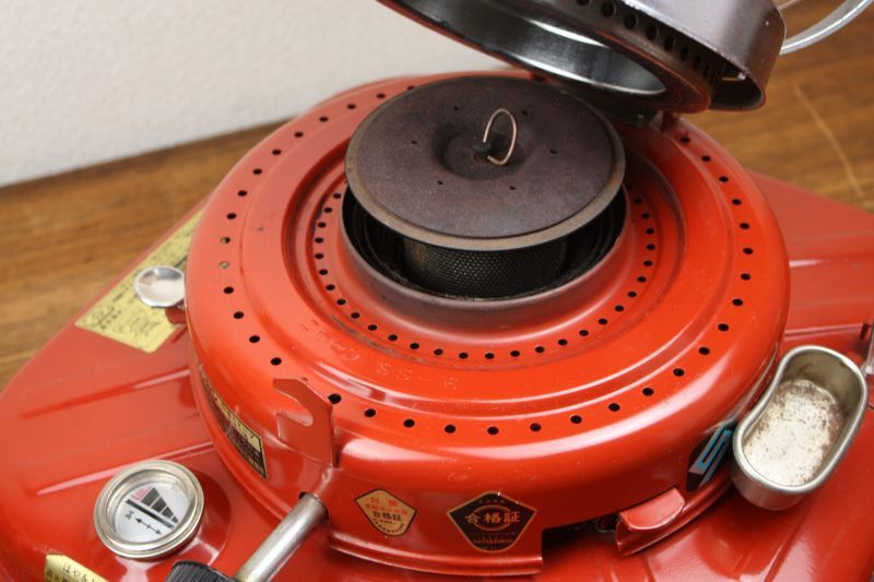 ニッセン（日本船燈）アンティークストーブ SS-6 - 北欧キャンプ