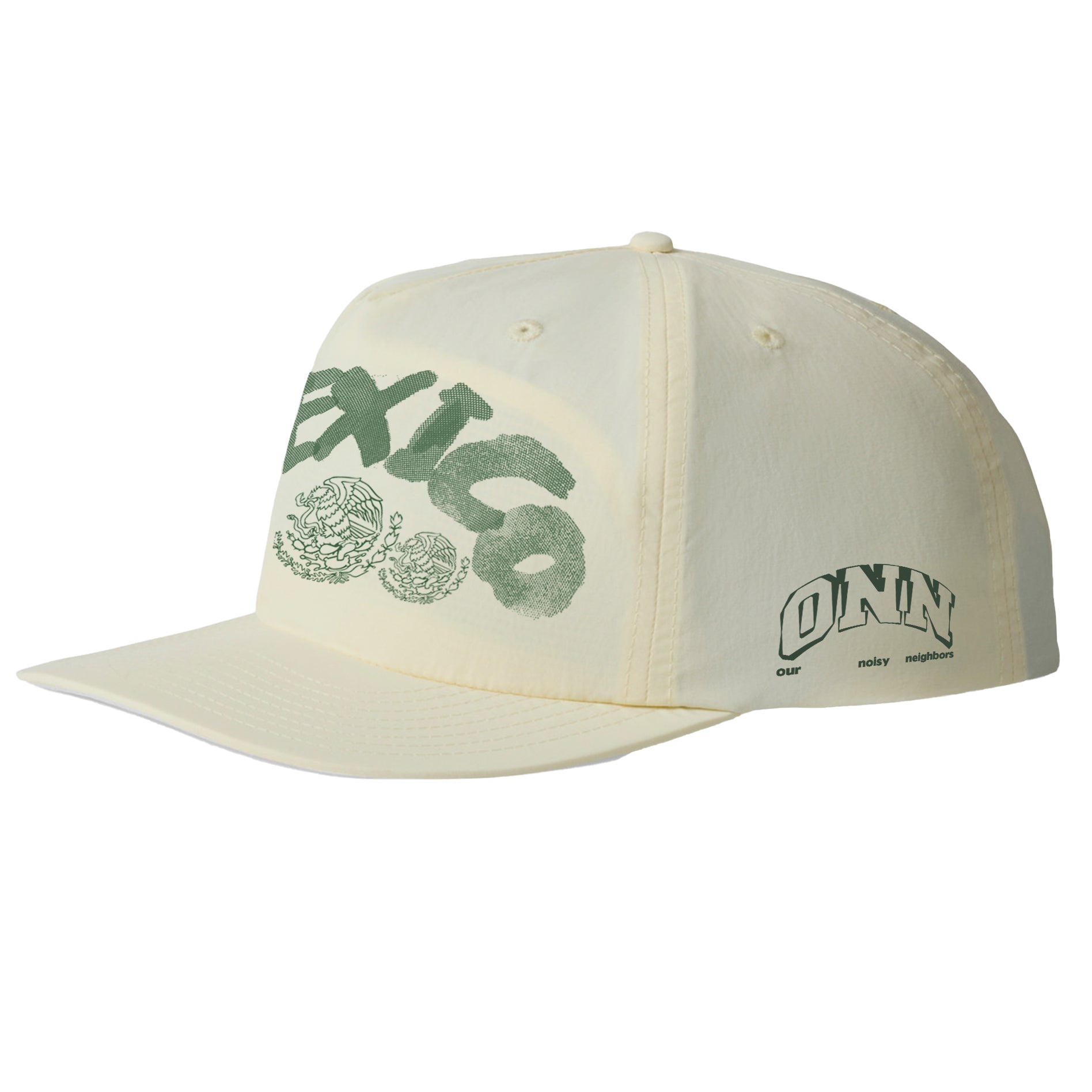 MX OFF WHITE NYLON CAP – Our Noisy Neighbors