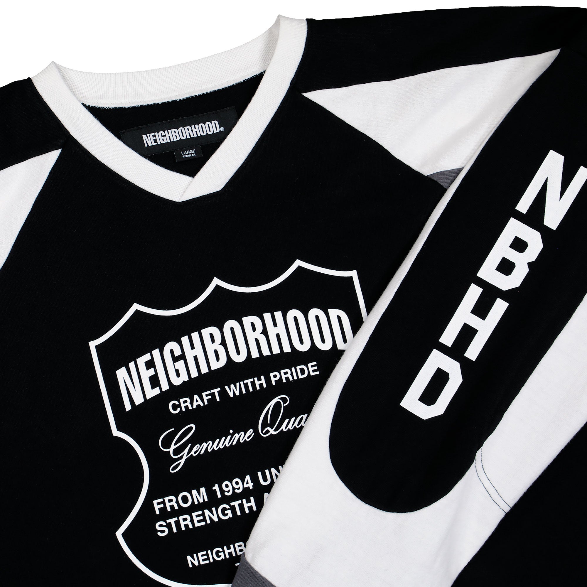 Neighborhood Hockey Shirt LS 252FPNH-CSM14 / Black | OVERKILL