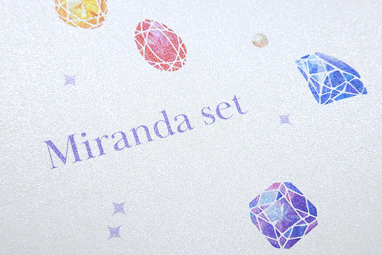 RGBビビッドカラー版】ミランダPPセット（本文モノクロ） | 冊子印刷