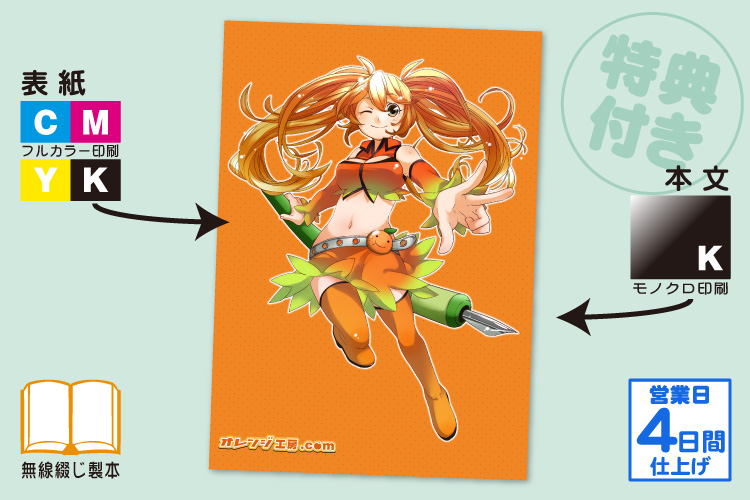 ホワイトセット(ポストカードキャンペーン) | 冊子印刷 | 同人誌印刷と