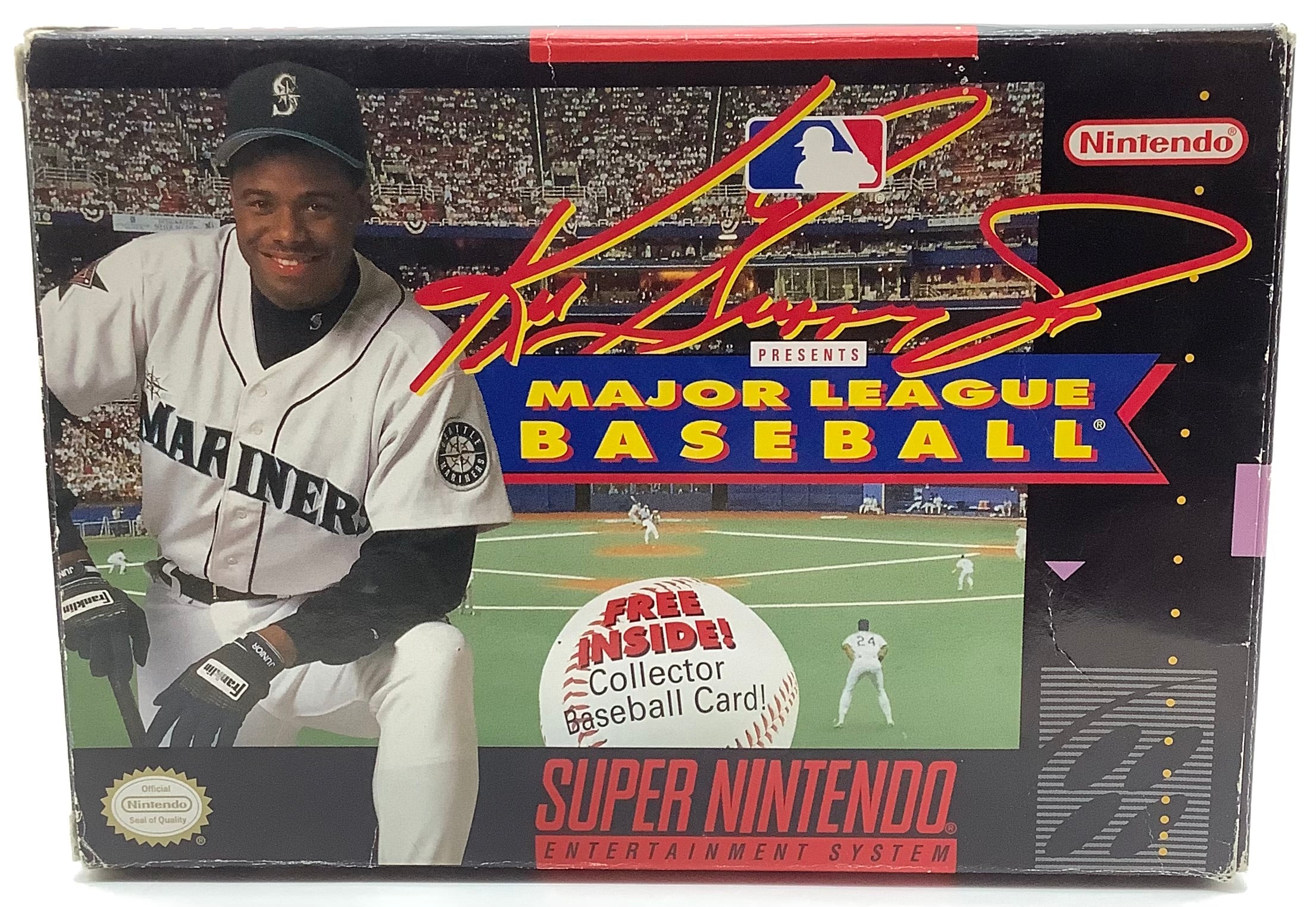 Ken Griffey Jr Major League Baseball [NO MANUAL] Super Nintendo