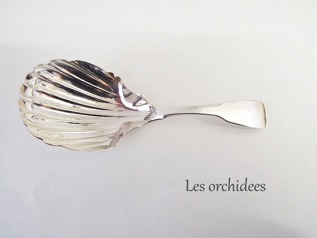 英国 アンティーク スターリングシルバー純銀 ティーキャディー