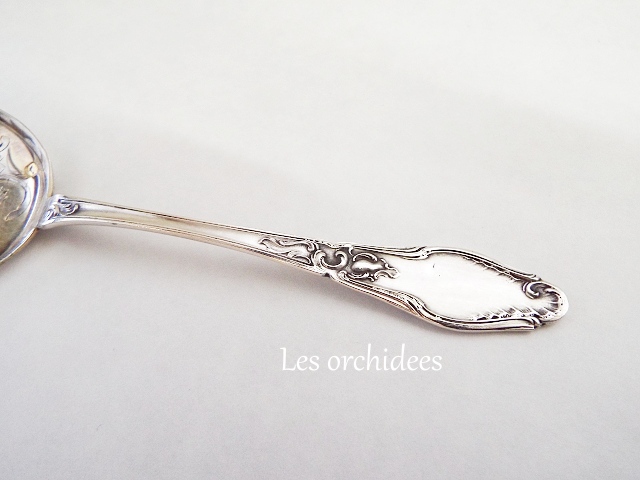 フランス アンティーク シルバー 純銀 ヴェルメイユ アイスクリーム