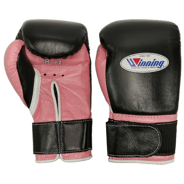 ウイニング ボクシンググローブ 8oz 青 本革☆7115F ウイニング