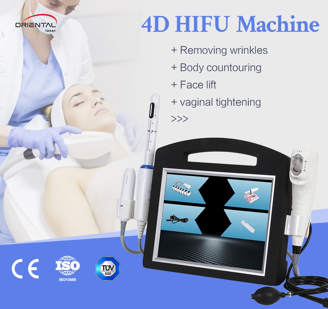 4D Hifu Ultrasound Handles 20000/60000 Shoots Privacy Detection