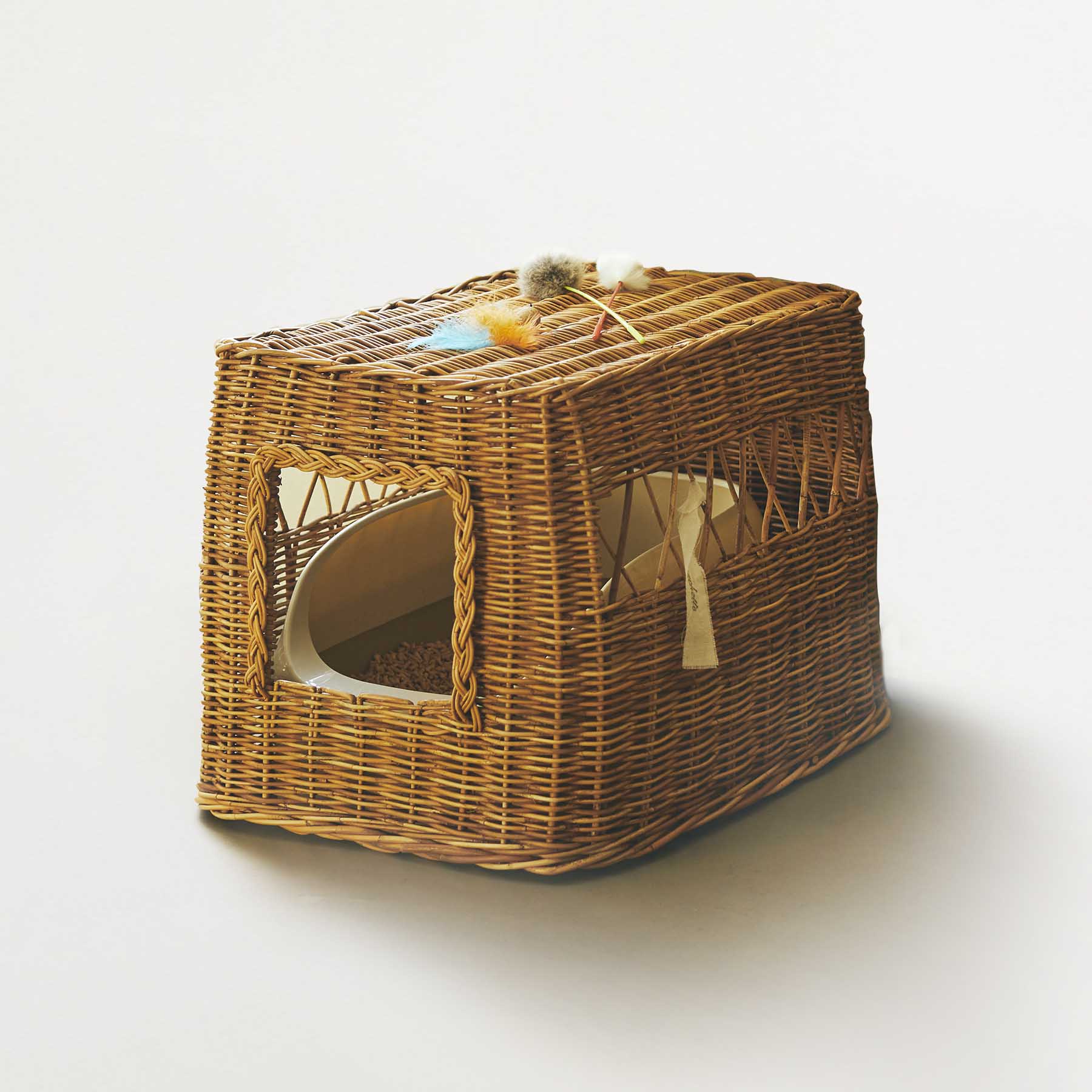 オルネコ×Encachette アラログトイレカバー｜オルネコ（爪とぎ・トイレ