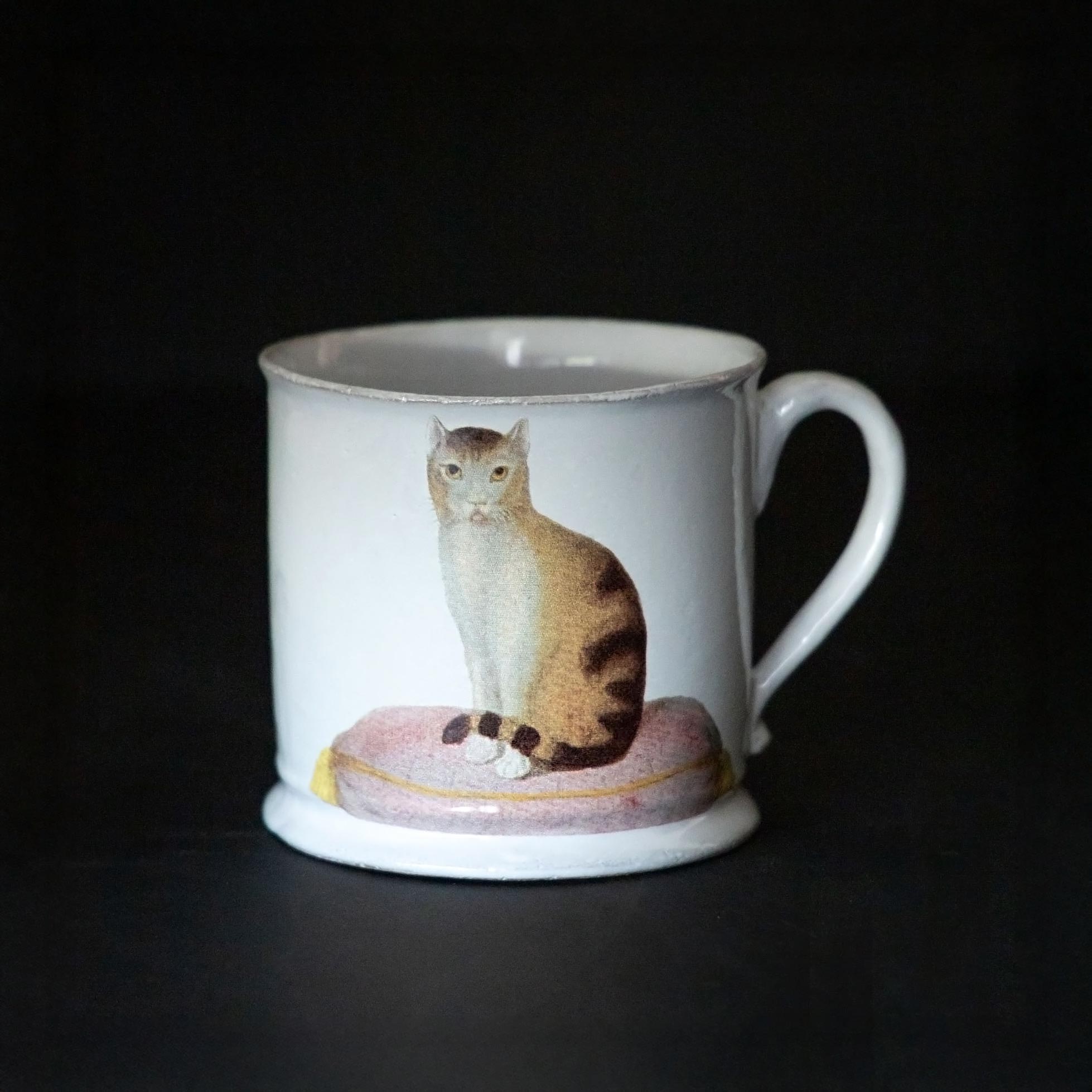 Astier de Villatte John Derian キャットマグカップ｜カップ・グラス