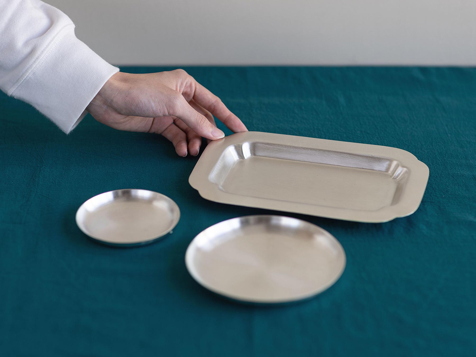 fog linen work シルバープレート｜ディスプレイプレート・ケース