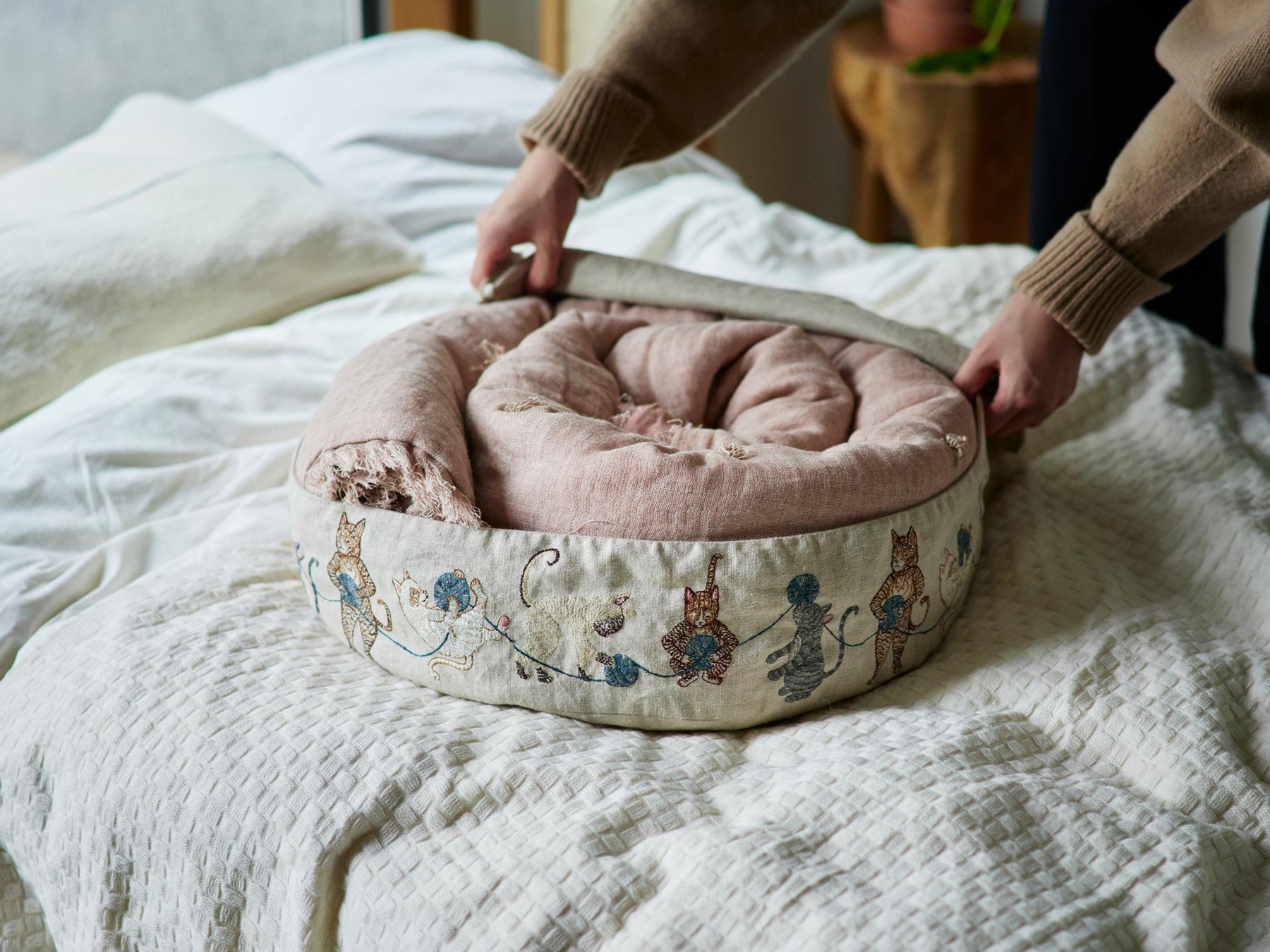 CORAL＆TUSK コーラルアンドタスク クッションカバー Xmas Coral