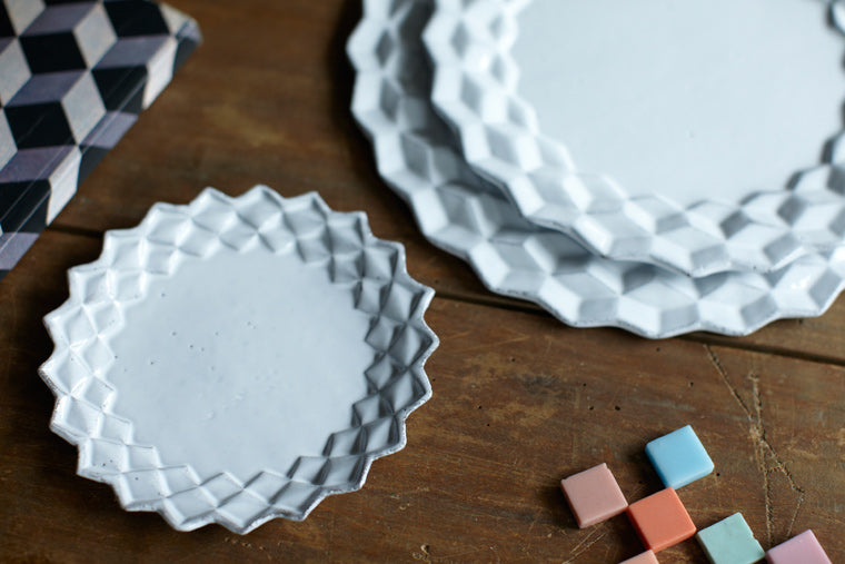Astier de Villatte Cube｜皿・器｜オルネ ド フォイユ公式オンライン