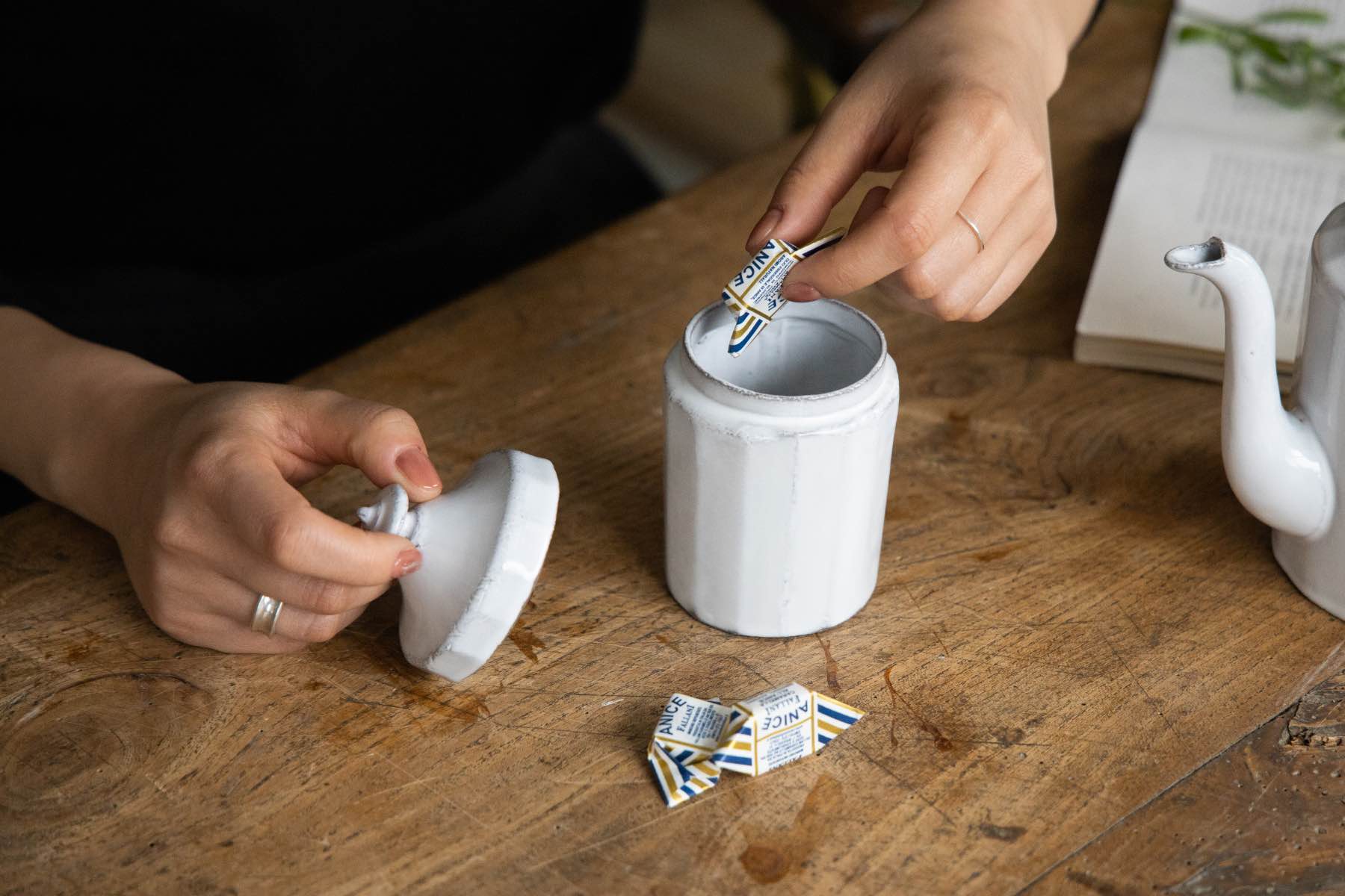 Astier de Villatte Octave｜ポット・ポットホルダー｜オルネ ド