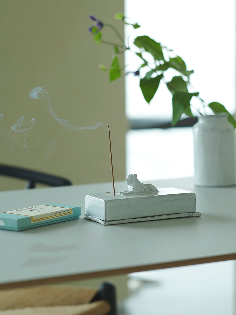 Astier de Villatte Lion Box／インセンスホルダー｜インセンス