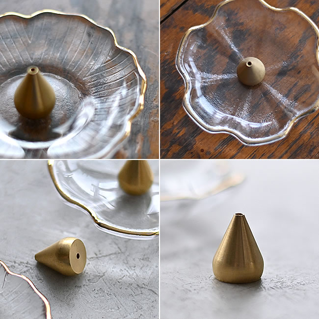 ガラスプレート お香立て | ゼネラルストア オルネ