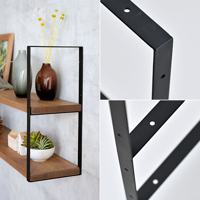 Able シェルフブラケット スリム 2段 | ゼネラルストア オルネ