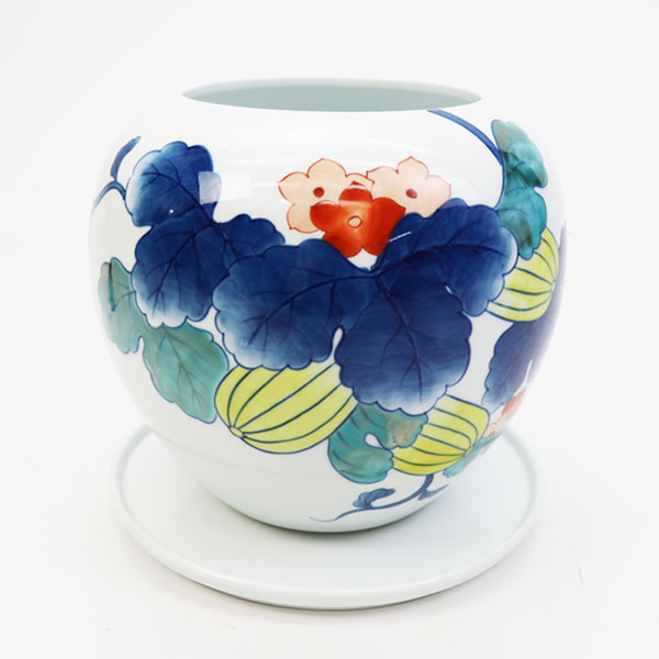 伊万里焼】 魯山窯 色鍋島 鉢 鳥瓜｜仕入れなら卸問屋.com