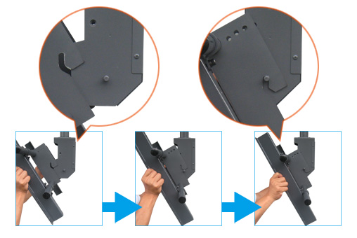 DH-460｜ディスプレイ天吊金具｜取付金具（ハンガー）｜製品情報｜オーエス