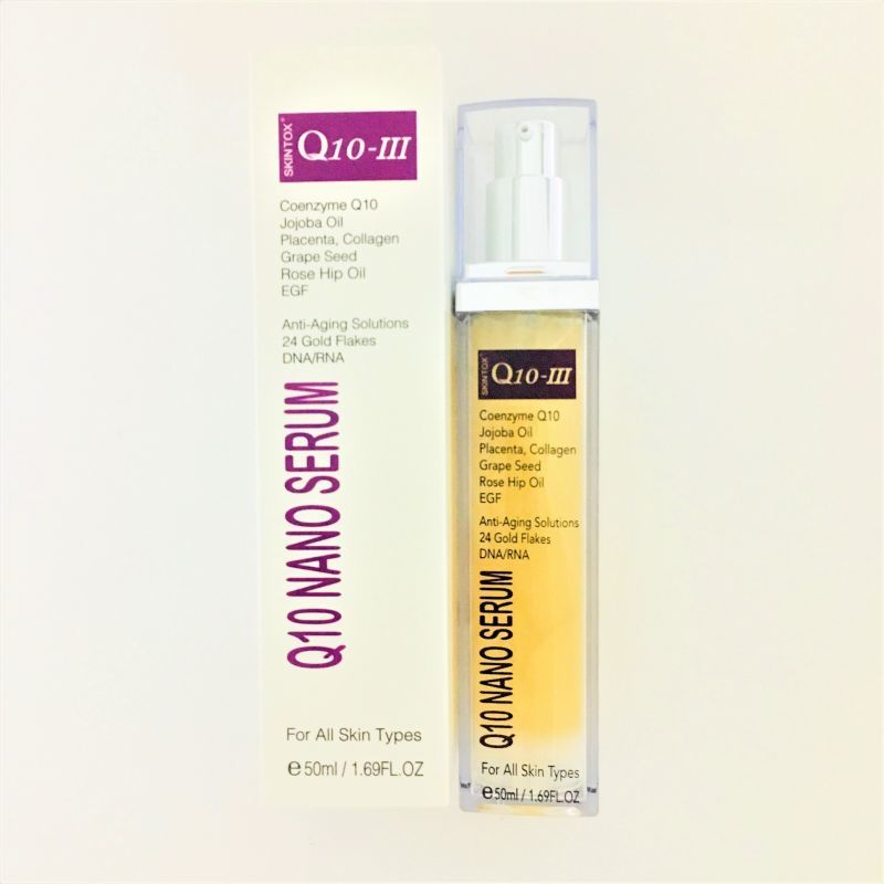SKINTOX Q10-III プラセンタ ナノセラム 50ml×3本セット - プロポリス