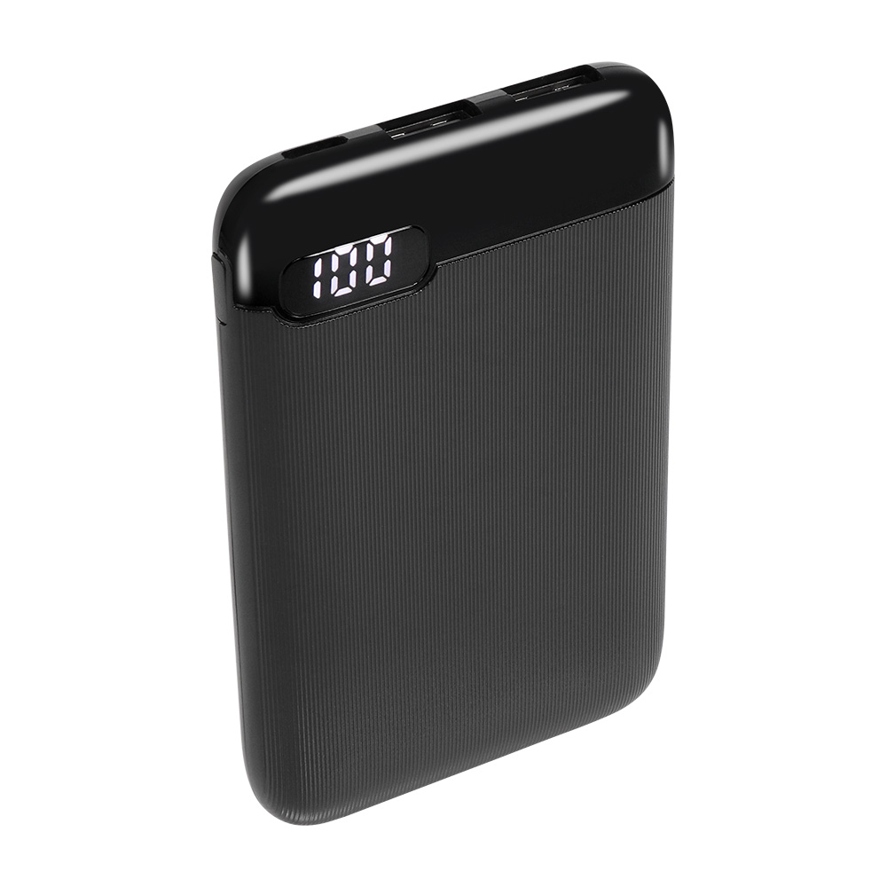 バッテリー残量が数値で分かる 5000mAh 最大15W対応 USB Type-C入出力