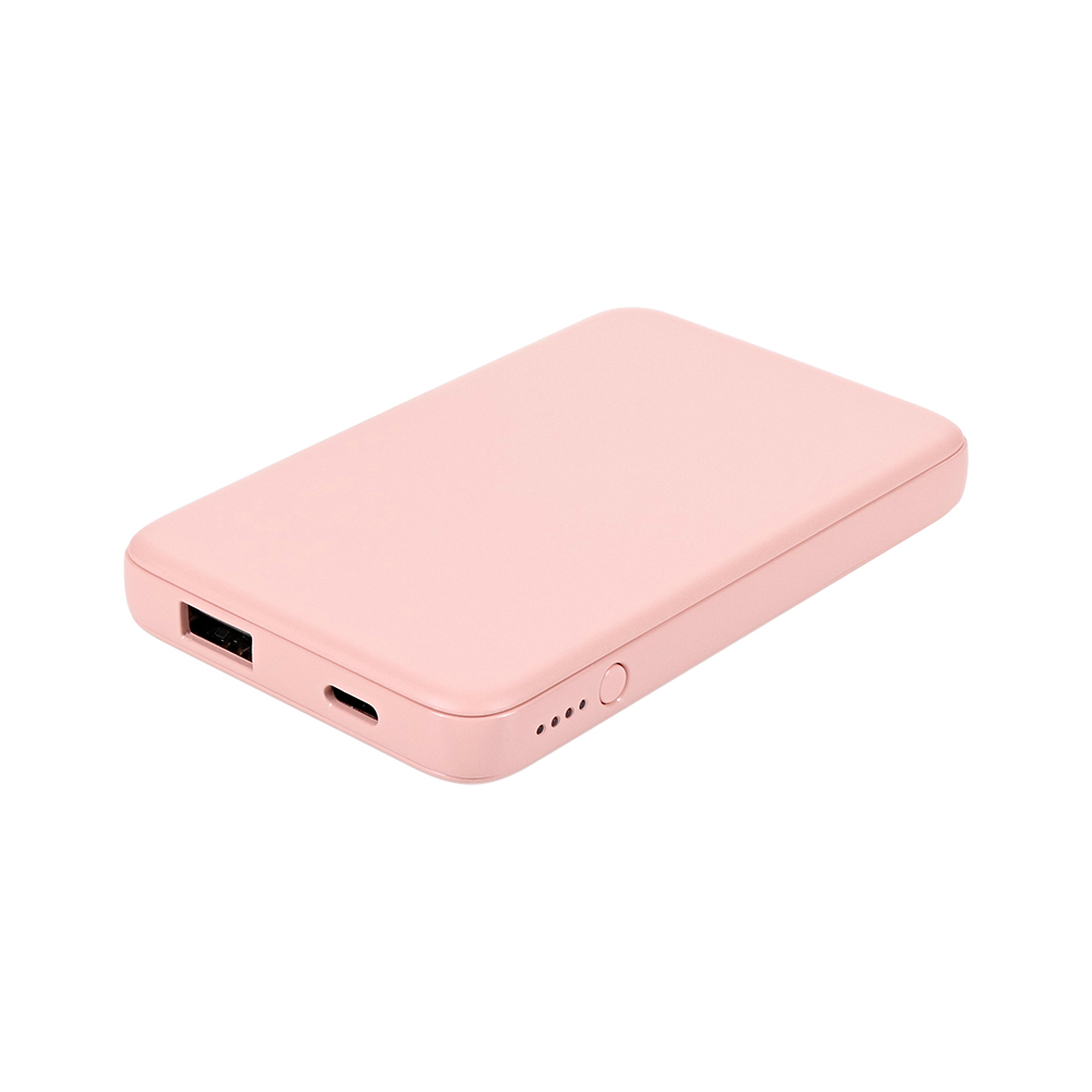 小型軽量モバイルバッテリー 5000mAh USB Type-C入出力＋ USB Type-A