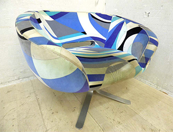 カッペリーニ（CAPPELLINI）アームラウンジチェア（エミリオプッチ