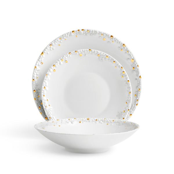 Haas Mojave Dessert Plate - White - L'OBJET