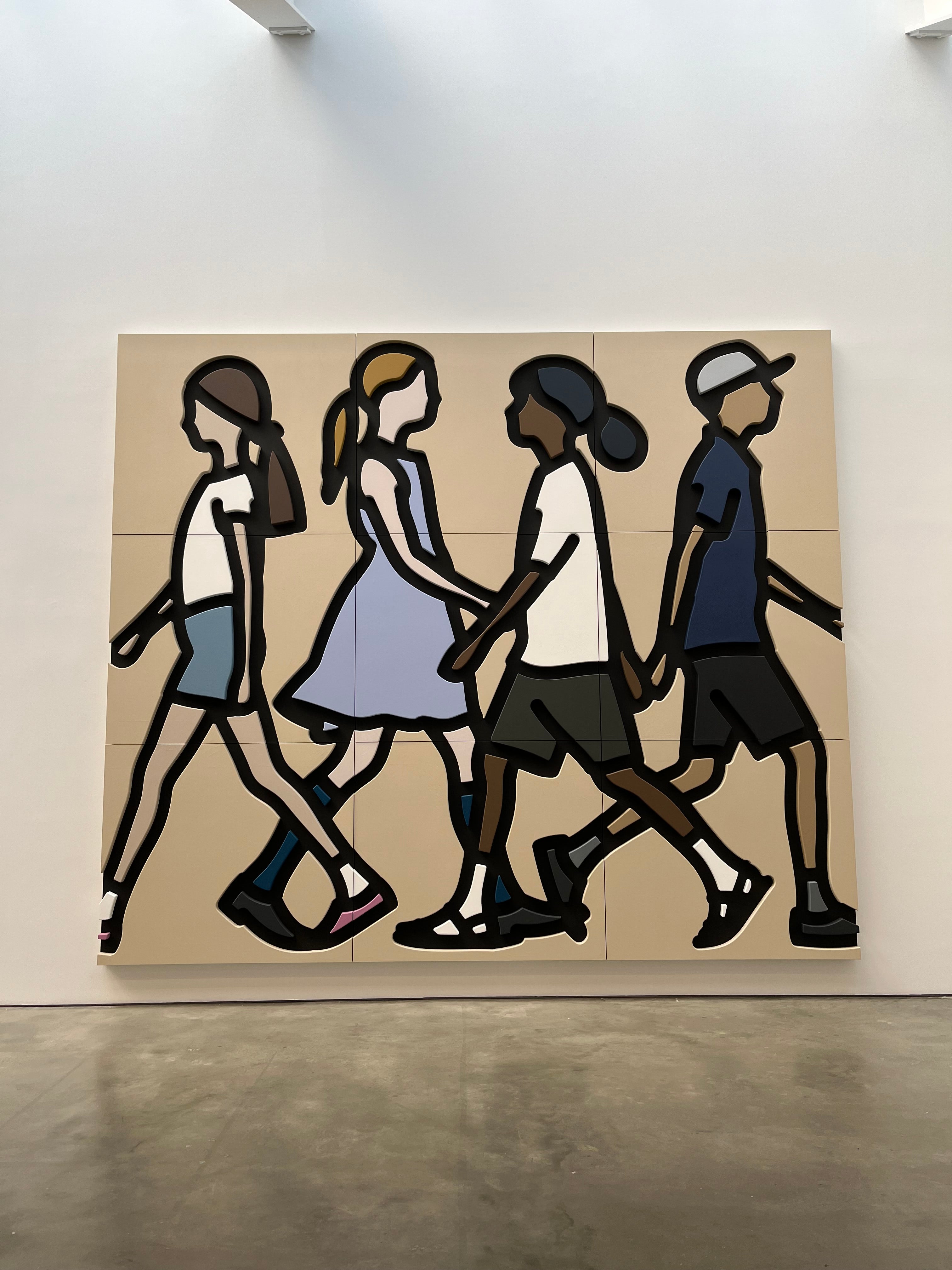 Julian Opie: A Contemporary Portrait of Motion and Modern Life at Liss