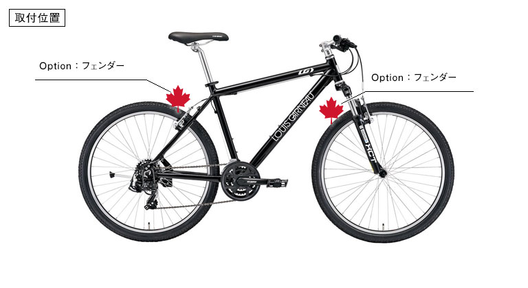 LOUIS GARNEAU / ルイガノ / GRIND8.0 / ジュニアライダーにも最適な26