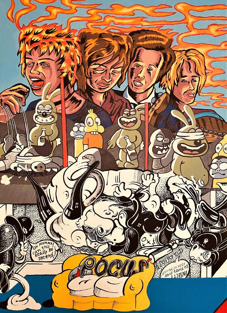 Gudmundur ERRO (Né en 1932) – Louiza Auktion