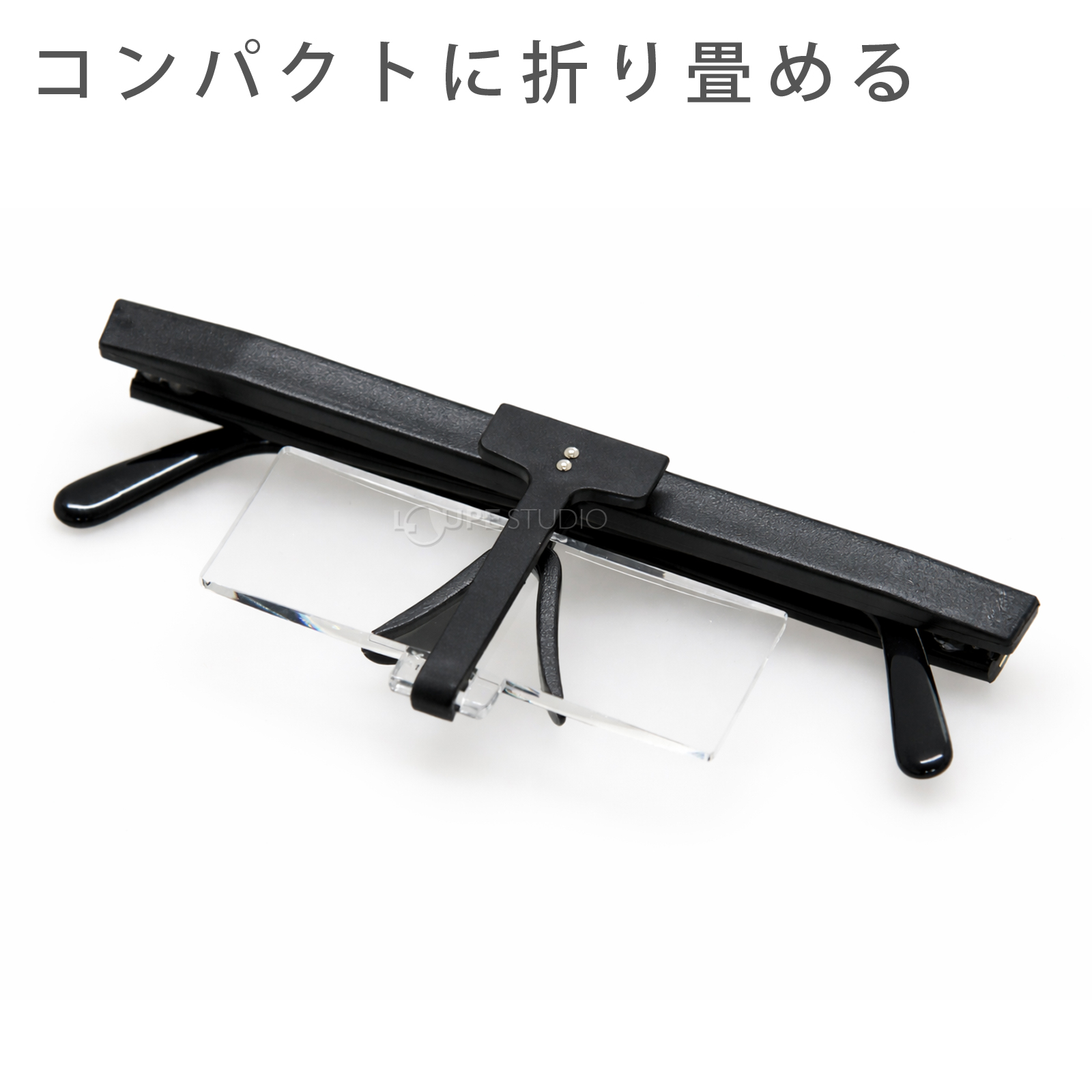 HF-10C]双眼メガネルーペ メガネ式3倍:池田レンズ工業株式会社