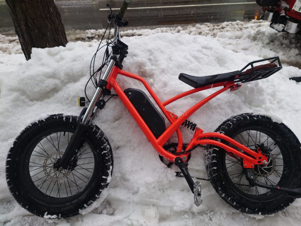 E-bike 雪道走行 北海道 札幌LOV – LOV