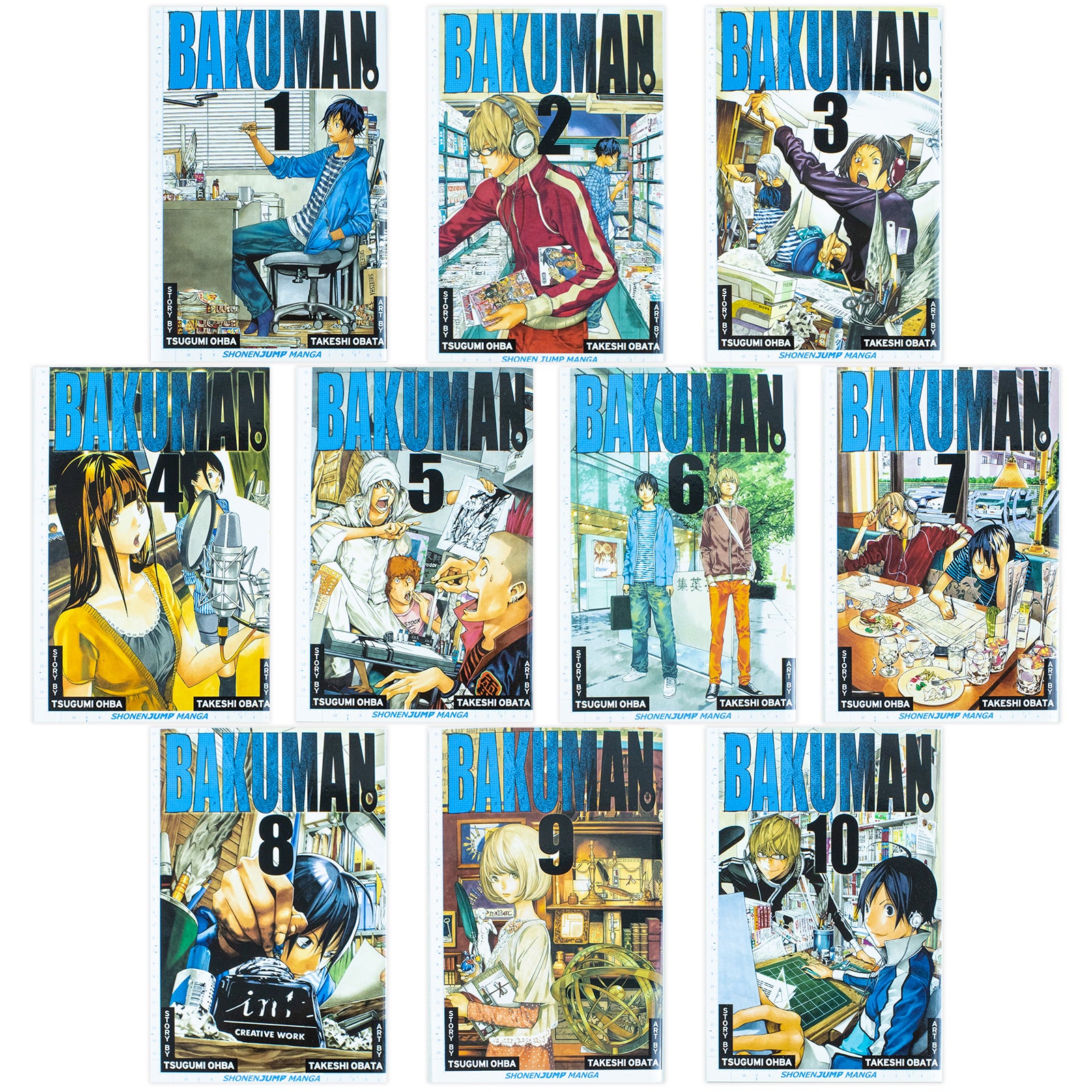 Bakuman Box Set Manga Volumes 1-20 Collection Pack, Double sided