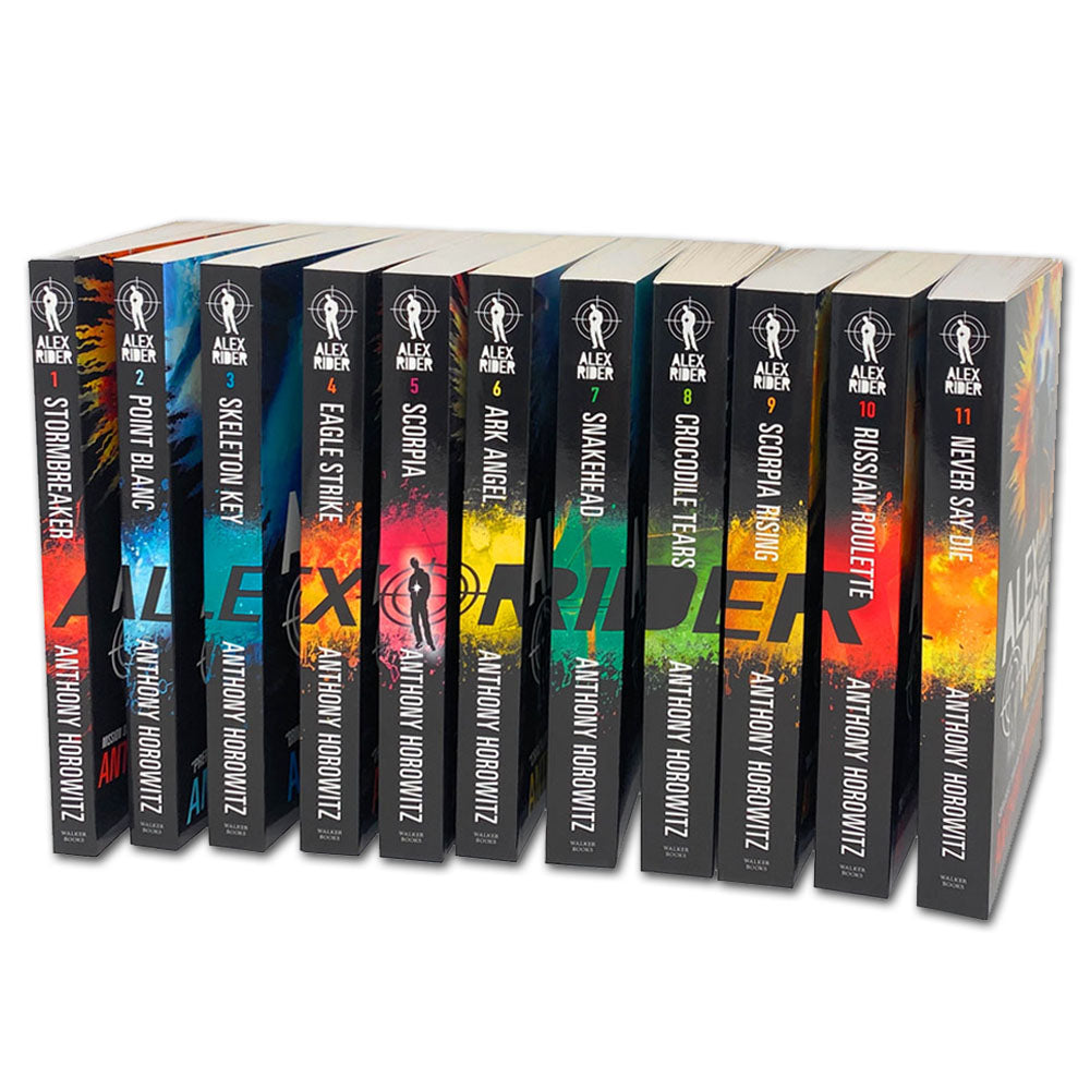 Alex Rider Adventure Series: 11 Books in Paperback by Anthony