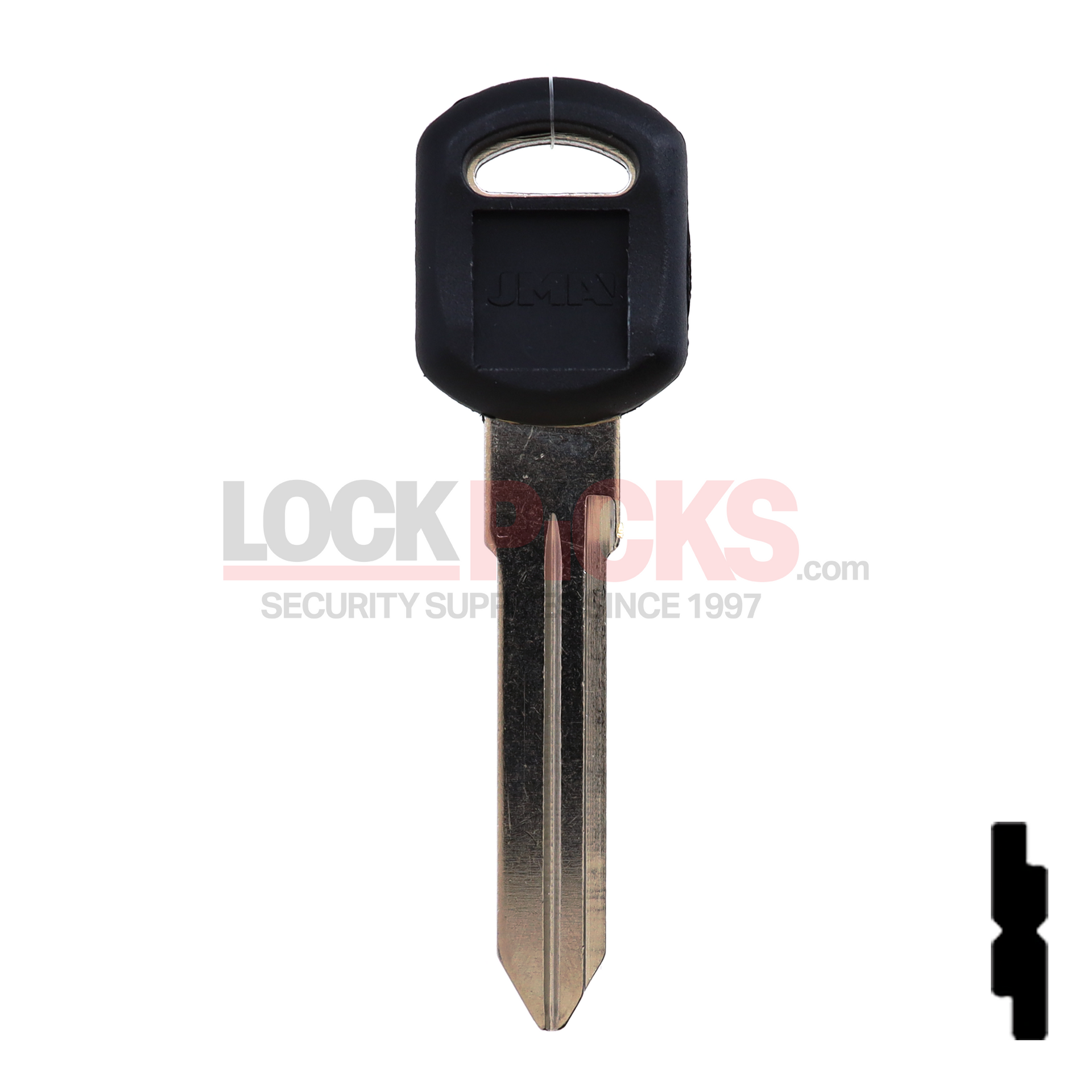 GM (B86-P,P1106) Plastic Head Key Blank -by JMA – Lockpicks.com