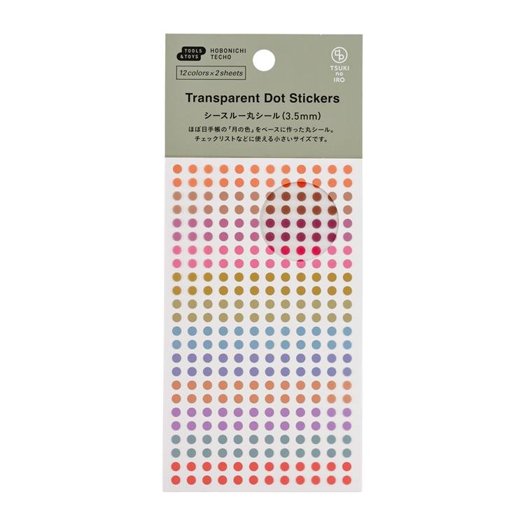 ほぼ日 TSUKI no IRO マルシール 3.5㎜: ステーショナリー | ロフト