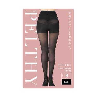 リセットシェイプタイツ ブラック M(M ブラック): コスメ