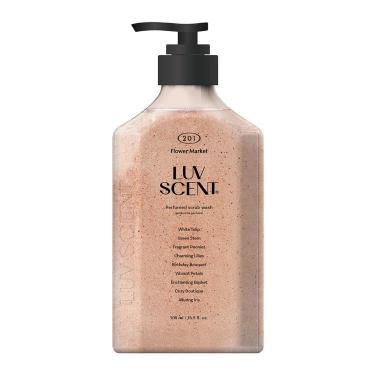 スクラブボディウォッシュ フラワーマーケット ホワイトチューリップ