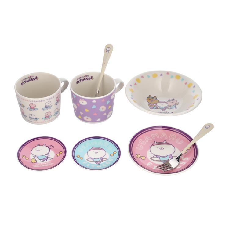 マグ うさまるフィットネス チンツー: キャラクター・バラエティ雑貨