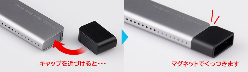 薄型 スリム スティック型 高速 コンパクト SSD 外付け 1TB 読込1000MB