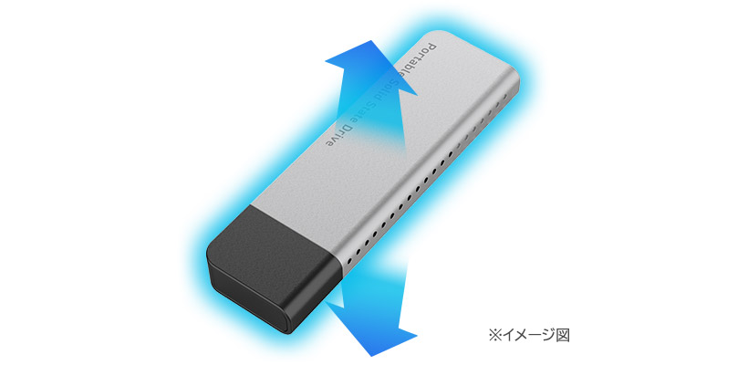 薄型 スリム スティック型 高速 コンパクト SSD 外付け 250GB 読込