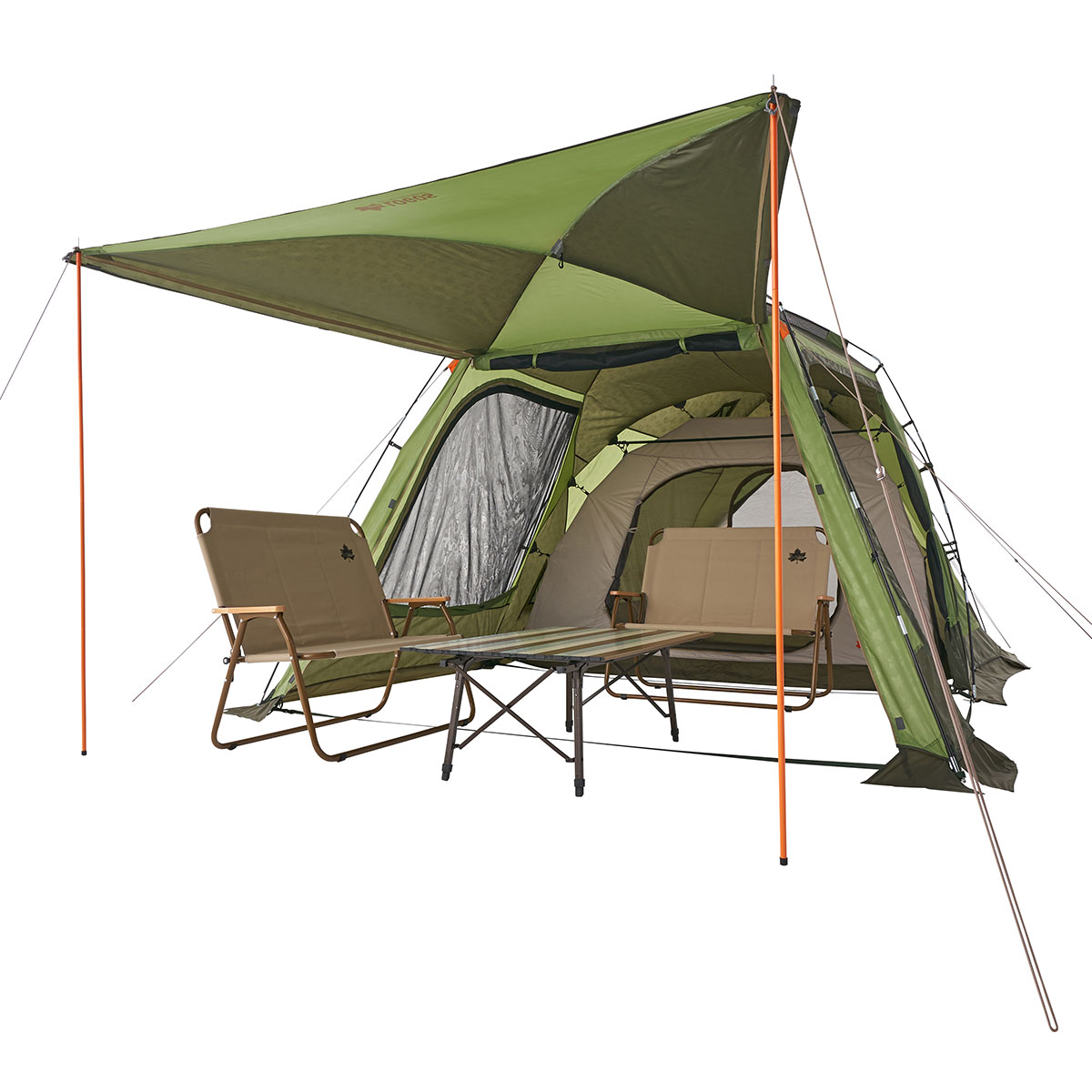 neos PANELスクリーンドゥーブル XL-BB|ギア|テント|2ルームテント