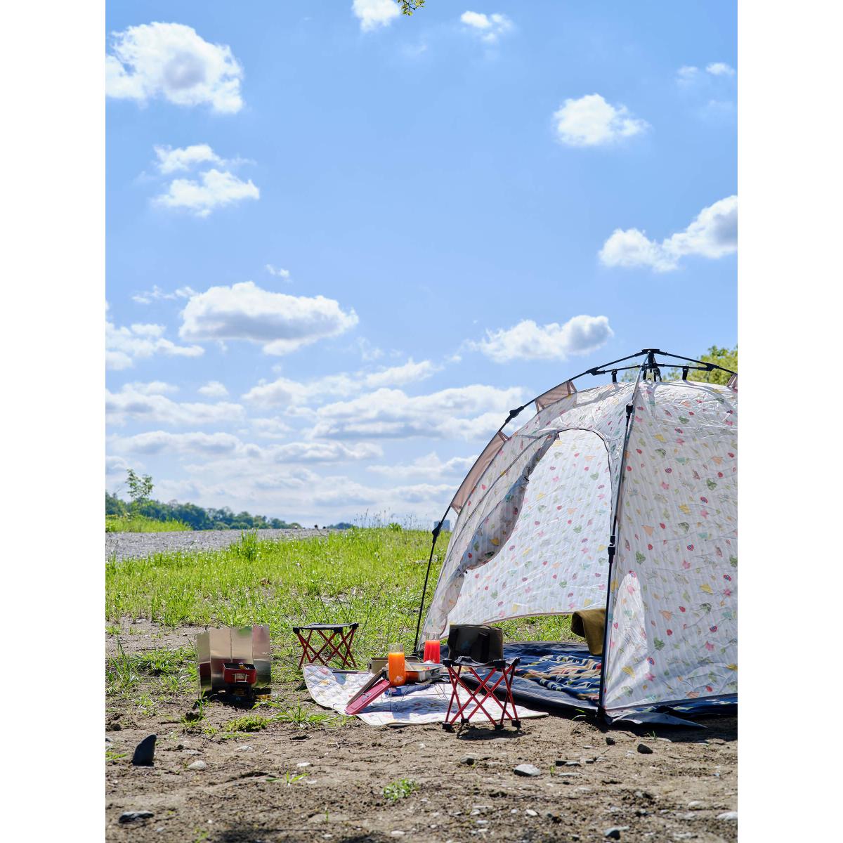 Q-TOP デザインフルシェード（Narisumushi）|ギア|日/火/風除け