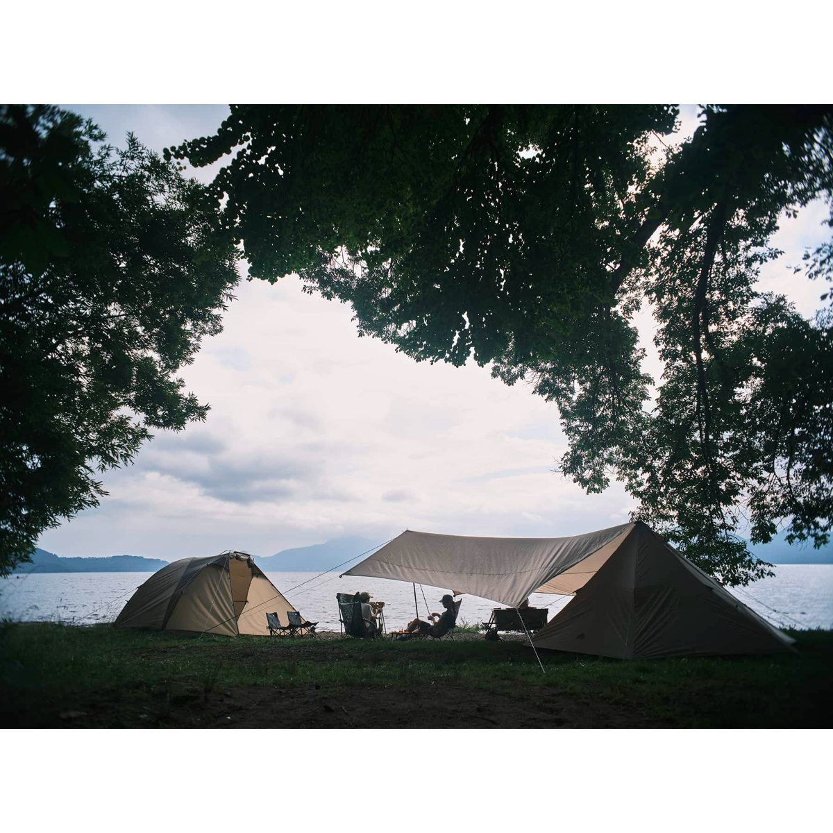 Tradcanvas オーニングリビング・DUO-BB|ギア|テント|ソロ・2名用