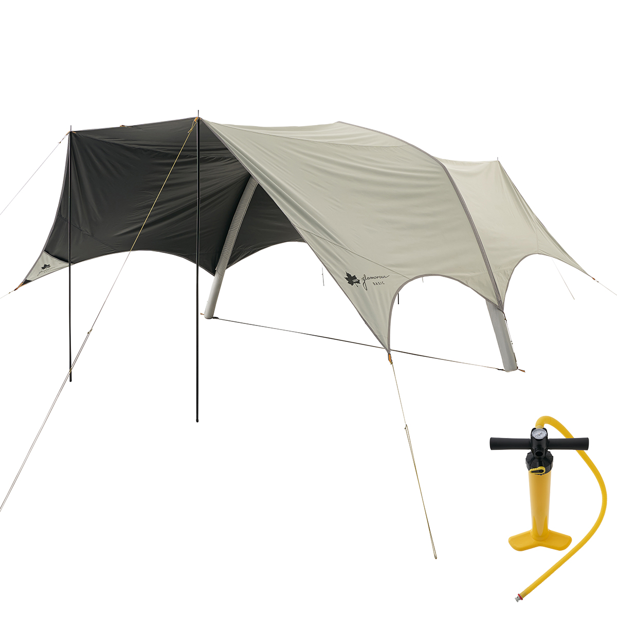 グランベーシック エアマジック ソーラーブロック タープ-AI|ギア|日