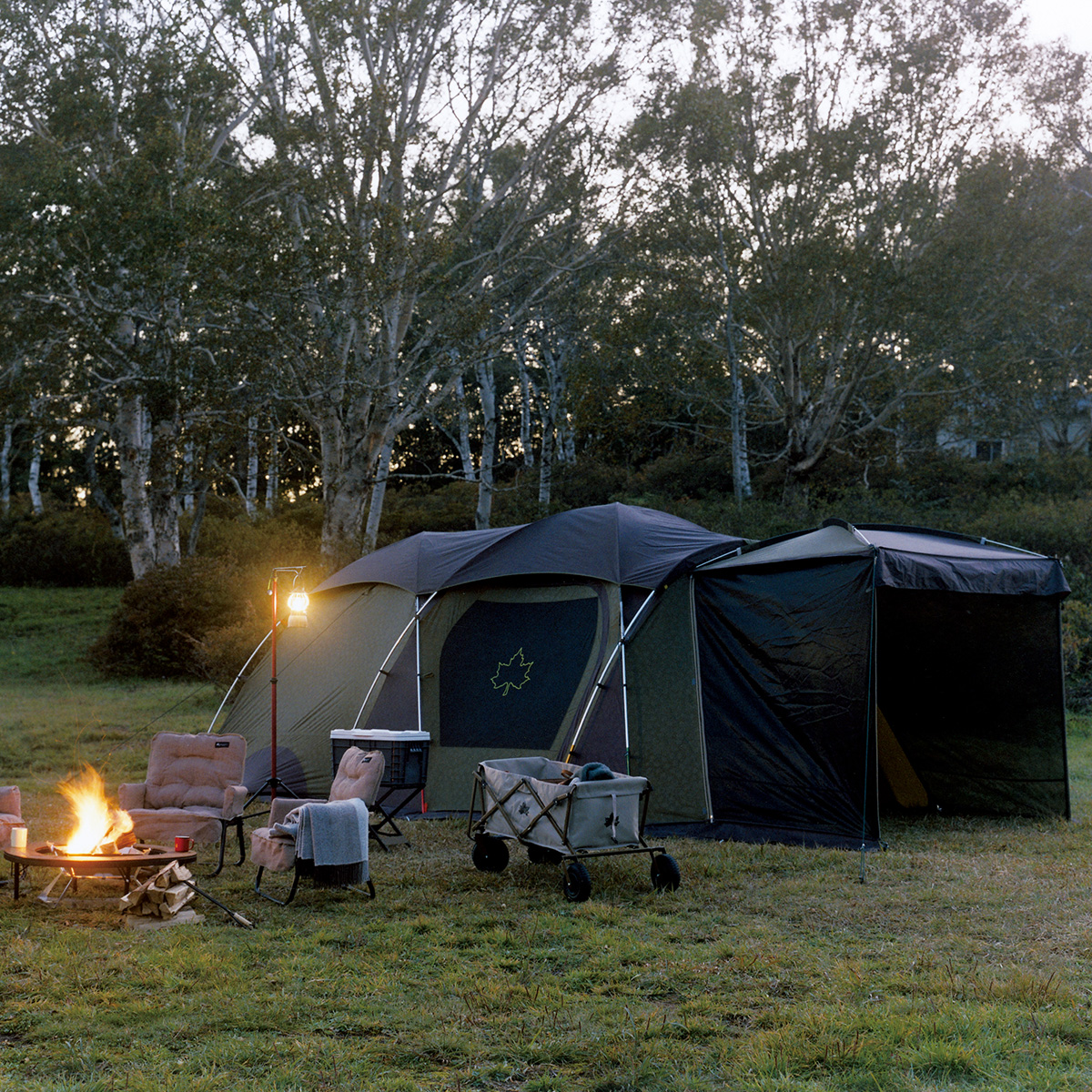 プレミアム 3ルームドゥーブル XL-BJ|ギア|テント|3ルームテント|製品