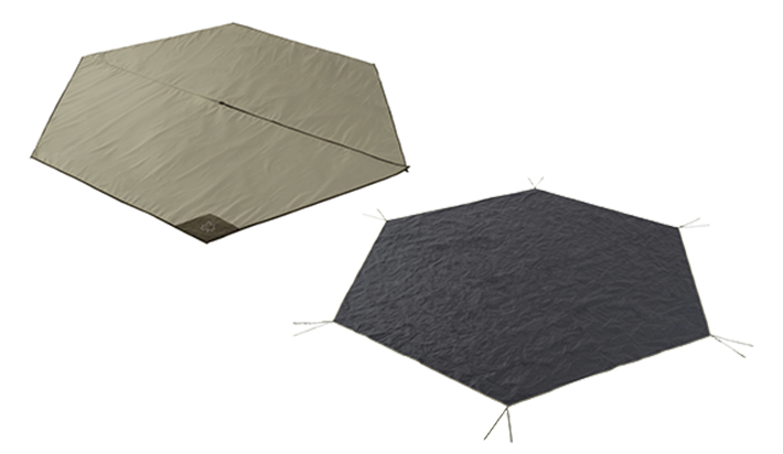 Tepee マット＆シート350|ギア|テントアクセサリ|テントマット