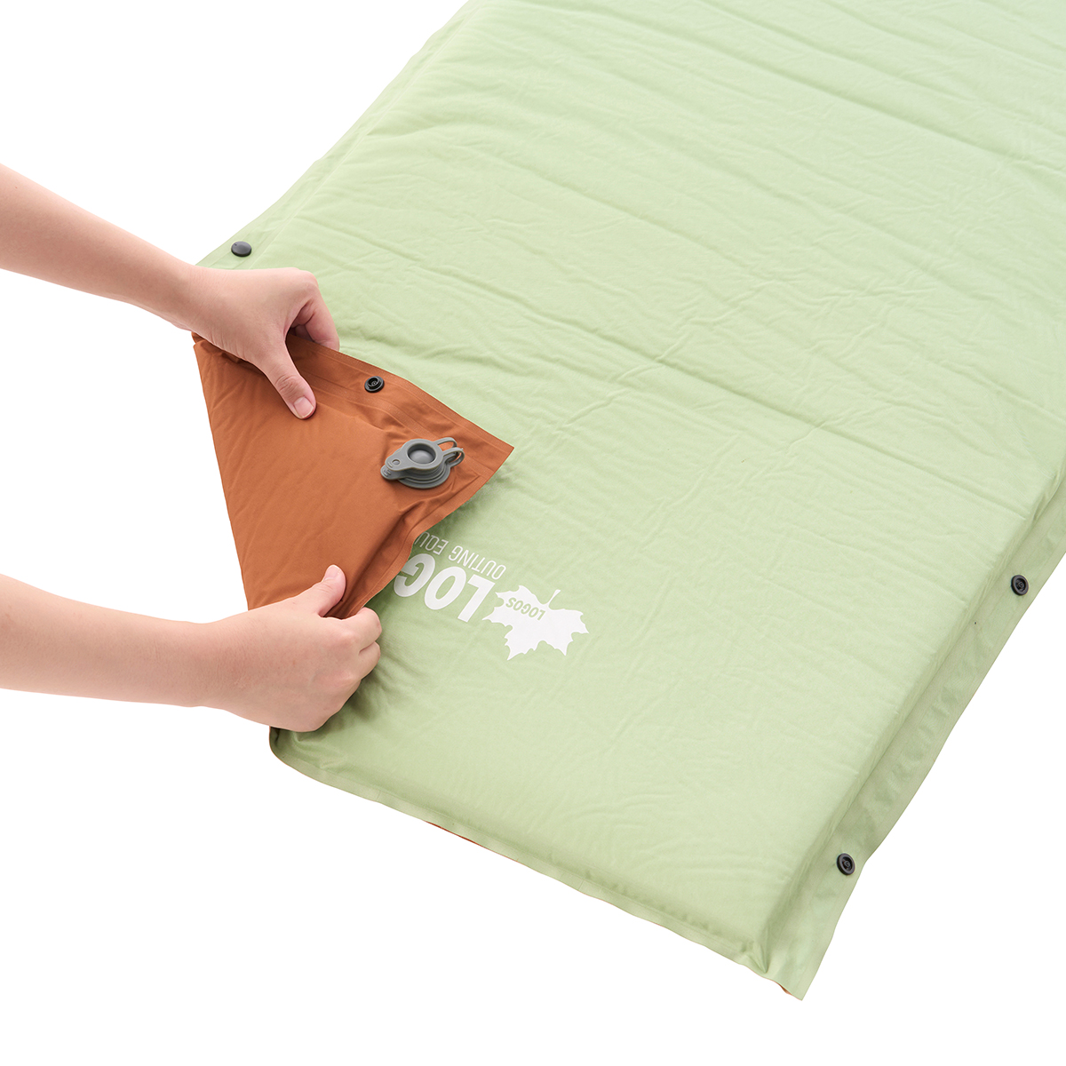 楽ちんバルブ・高密弾力）55セルフインフレートマット・SOLO|ギア|寝具